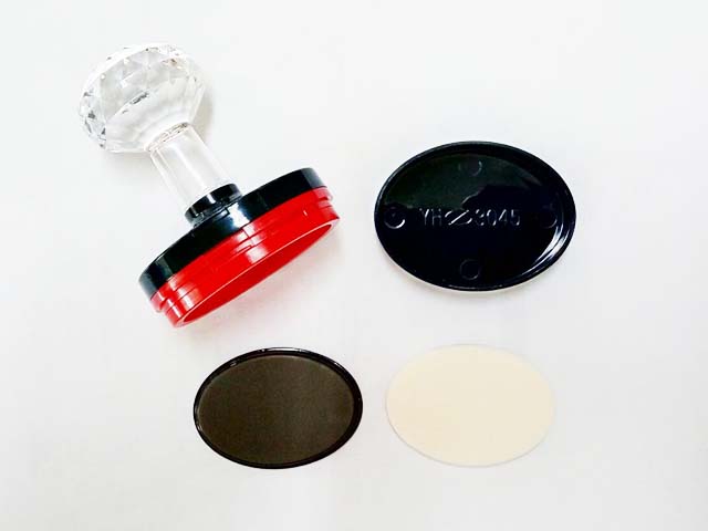 ด้าม+ยาง+โฟมหมึก Flash HYOV3045&nbsp;คริสตัล